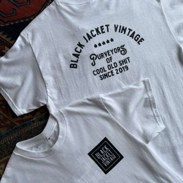 ‘Purveyors’ Back Print Logo Short Sleeve Tee. - Image 2