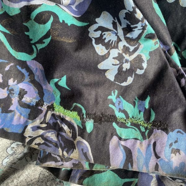 Vintage Laura Ashley 1980s Floral Cotton Regency Gown. UK 10. - Image 5