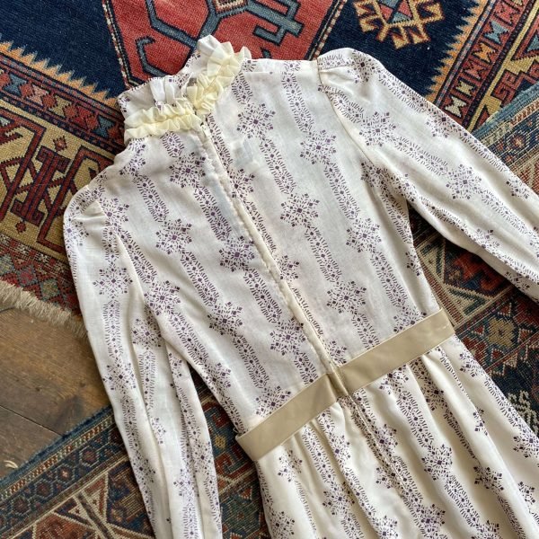 1960s/70s Shelana of London Vintage Prairie Maxi. XXS/UK 6. - Image 7