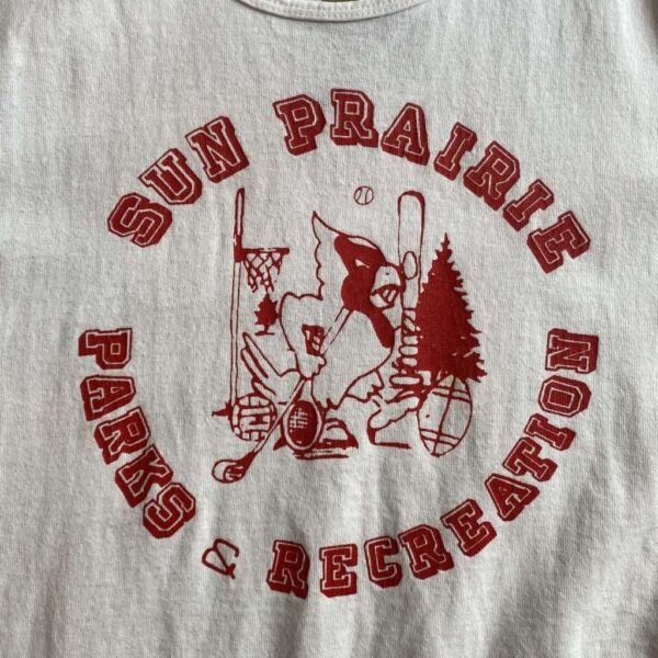 1980s/90s ‘Sun Prairie Parks & Recs’ Guard Vintage Tank. Made in USA. Size XL. - Image 2