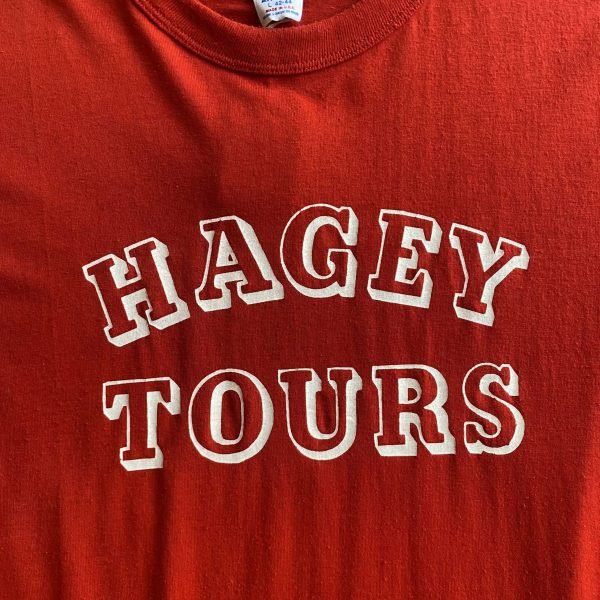 1990s ‘Hagey Tours’ Single Stitch Souvenir Tee. Made in USA. Size Large. - Image 2