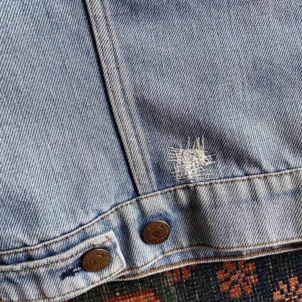 1970s Type III Denim Levi’s Jacket. 42” Chest/ Med-Large - Image 6