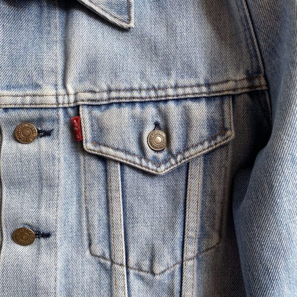 1970s Type III Denim Levi’s Jacket. 42” Chest/ Med-Large - Image 3