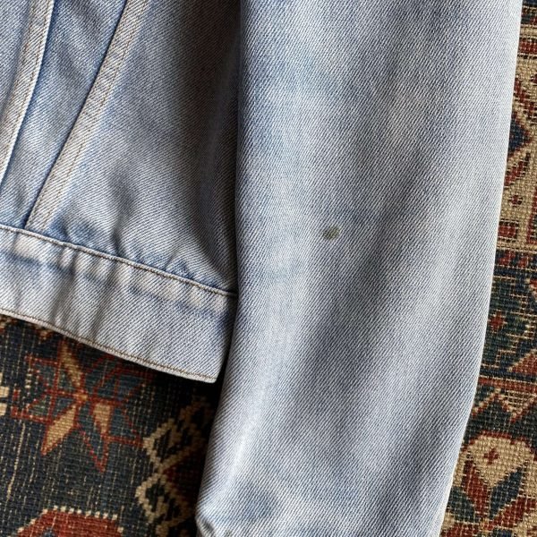 1970s Type III Denim Levi’s Jacket. 42” Chest/ Med-Large - Image 5