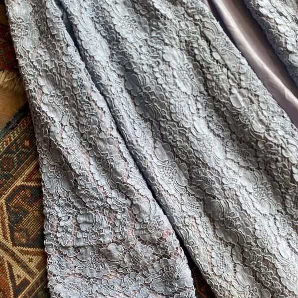1960s Lydia of London Lace Vintage Duster Jacket. Small/UK 10. - Image 3