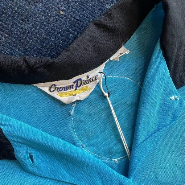 Rare 1960s Crown Prince Patch Girls Bowling Shirt. XS/UK 8. - Image 6