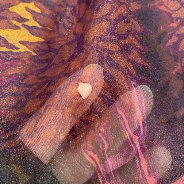 1970s Dollyrockers Floral Vintage Maxi Dress. UK 12. - Image 8