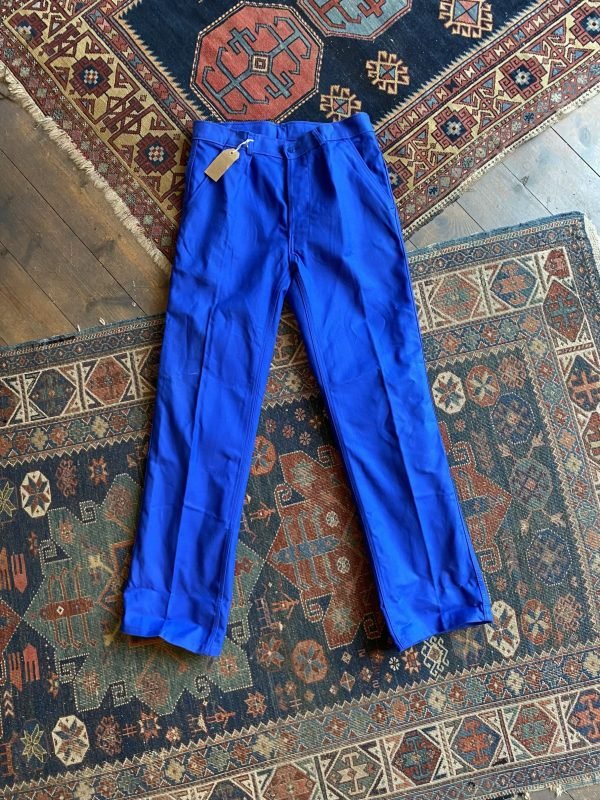 1970s Deadstock Henrys French Workwear Trousers. 32” Waist. - Image 4