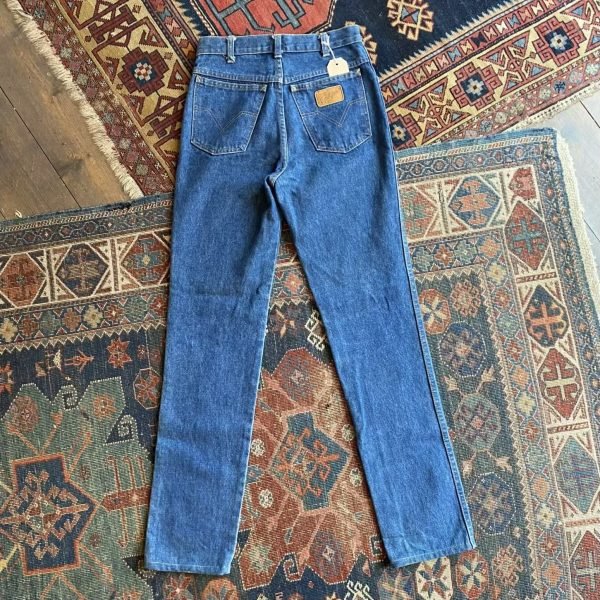 1980s/90s Spitfire 70s Wash High Waisted Vintage Jeans. 27” Waist/ UK 8.