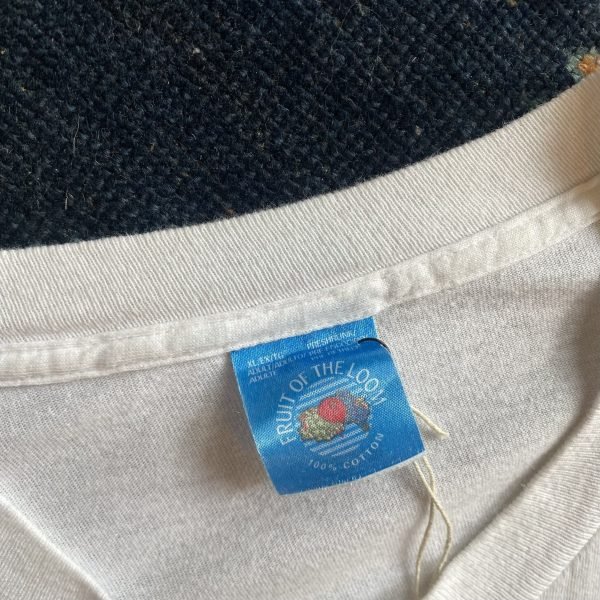 Rare 1995 Jordans Back Wheaties Single Stitch Tee. Size XL. - Image 3