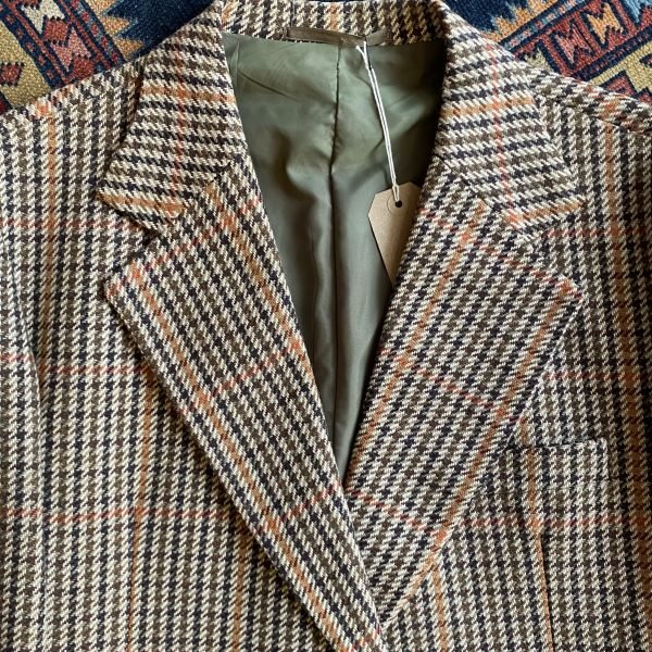 1980s C & A Tweed Style Vintage Blazer. Size Large. - Image 3