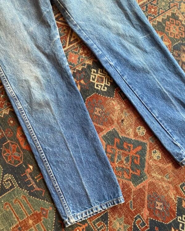 1990s Guess High Waisted Stonewashed Vintage Jeans. 30” Waist/UK 12. - Image 2