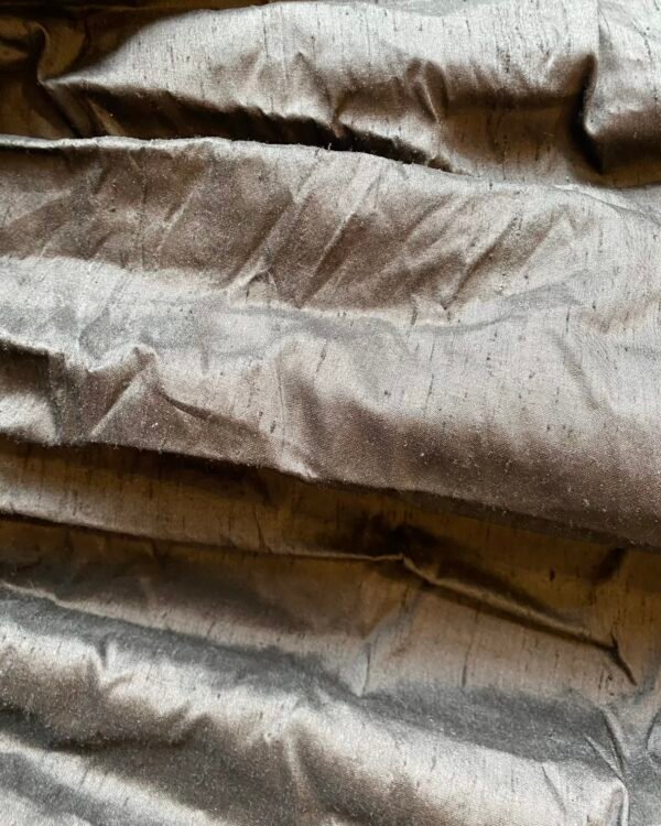 1980s Vintage Laura Ashley Dupion Silk Evening Dress. UK 8/XS. - Image 6