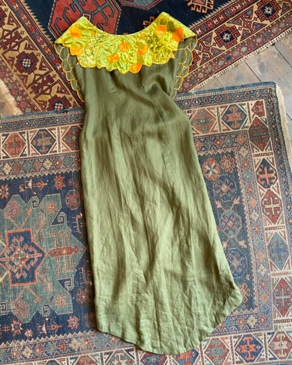 Mid Century Vintage 1920s Flapper Style Costume Statement Coat. Small/UK 8-10. - Image 9