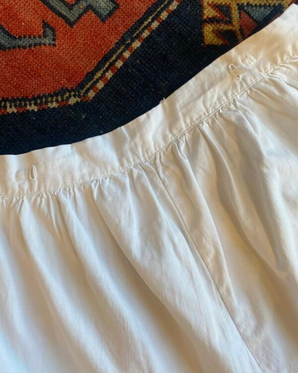 Late 1800s Embroidered Antique Bloomers. UK 6-8/26” Waist. - Image 7