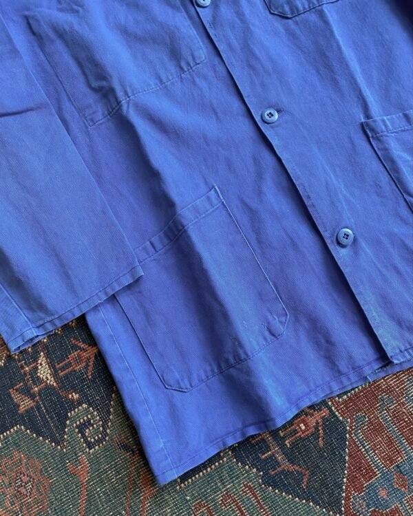 Vintage French Chore Jacket. 100% cotton. 44” Chest/Large. - Image 2