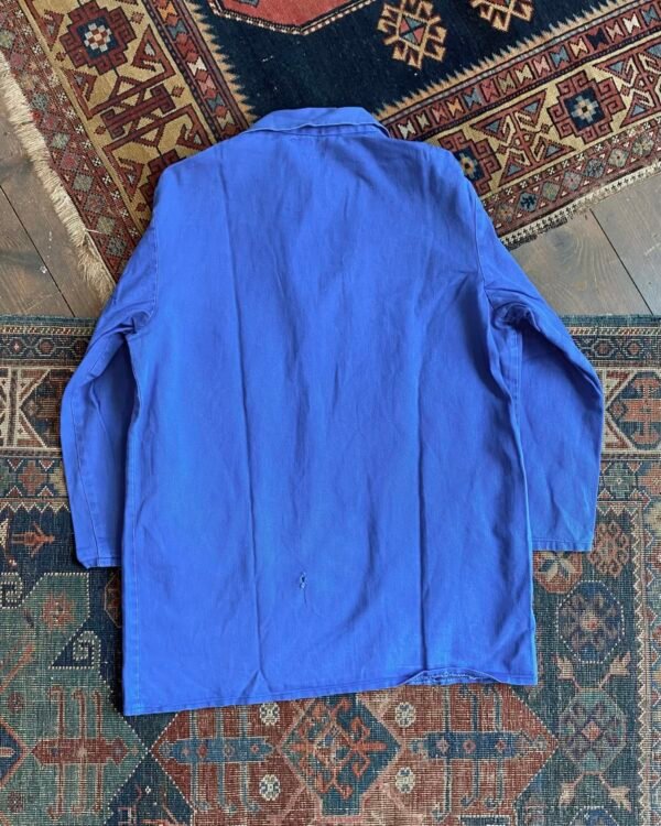 Vintage French Chore Jacket. 100% cotton. 44” Chest/Large. - Image 5