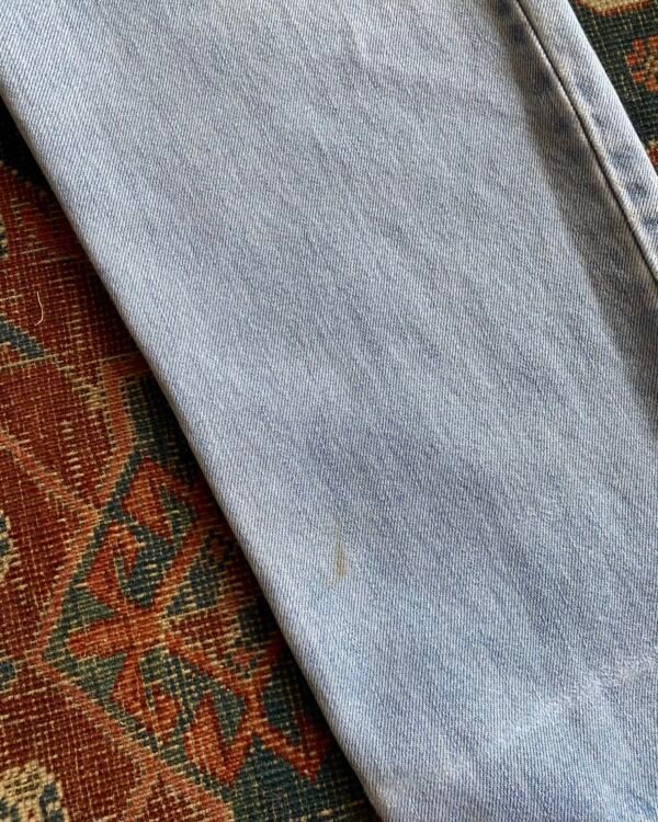 Levi’s 550 Bleach Wash Distressed & Repaired Jeans. 32” W/30” L. - Image 2