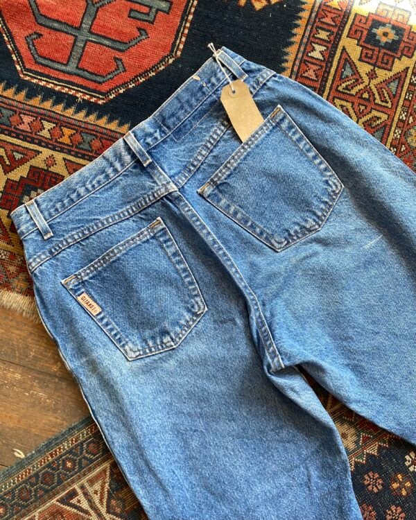 1990s Gitano High Waist Mom Vintage Jeans. 32”W/ UK 14. - Image 4