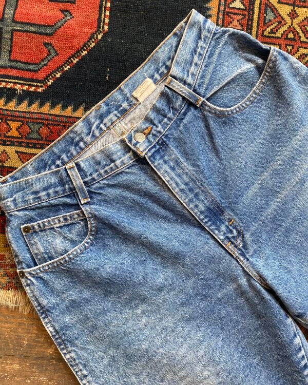 1990s Gitano High Waist Mom Vintage Jeans. 32”W/ UK 14. - Image 2