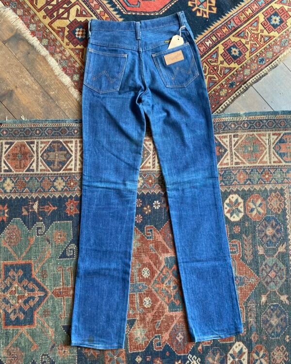 1970s/80s Vintage Wrangler Slim Straight Fit Jeans. 26”W/34”L/UK 6.