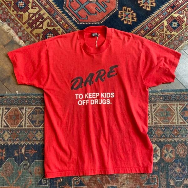 1993 D.A.R.E Vintage Single Stitch Tee. Size XL.