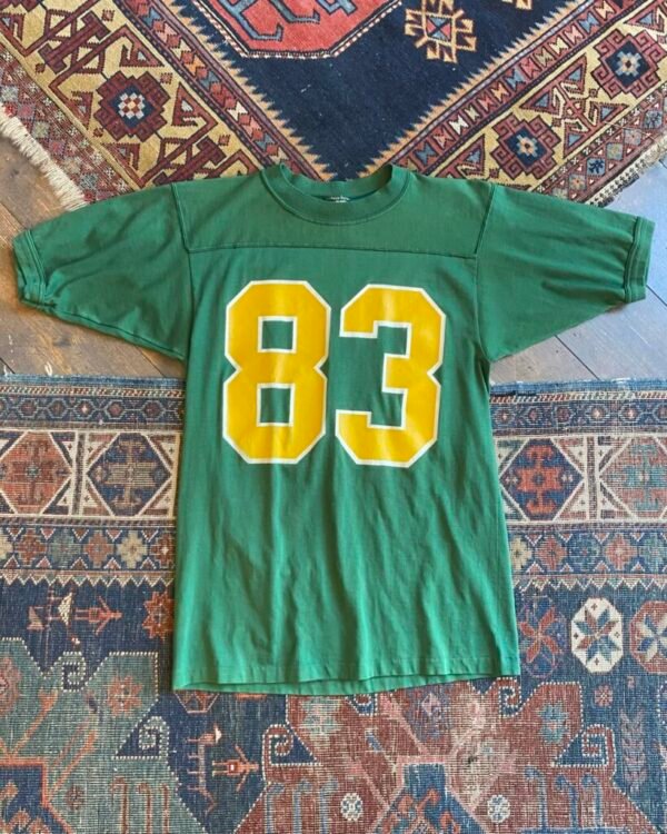 1970s Varsity 83 Vintage Single Stitch Tee. Size Small.