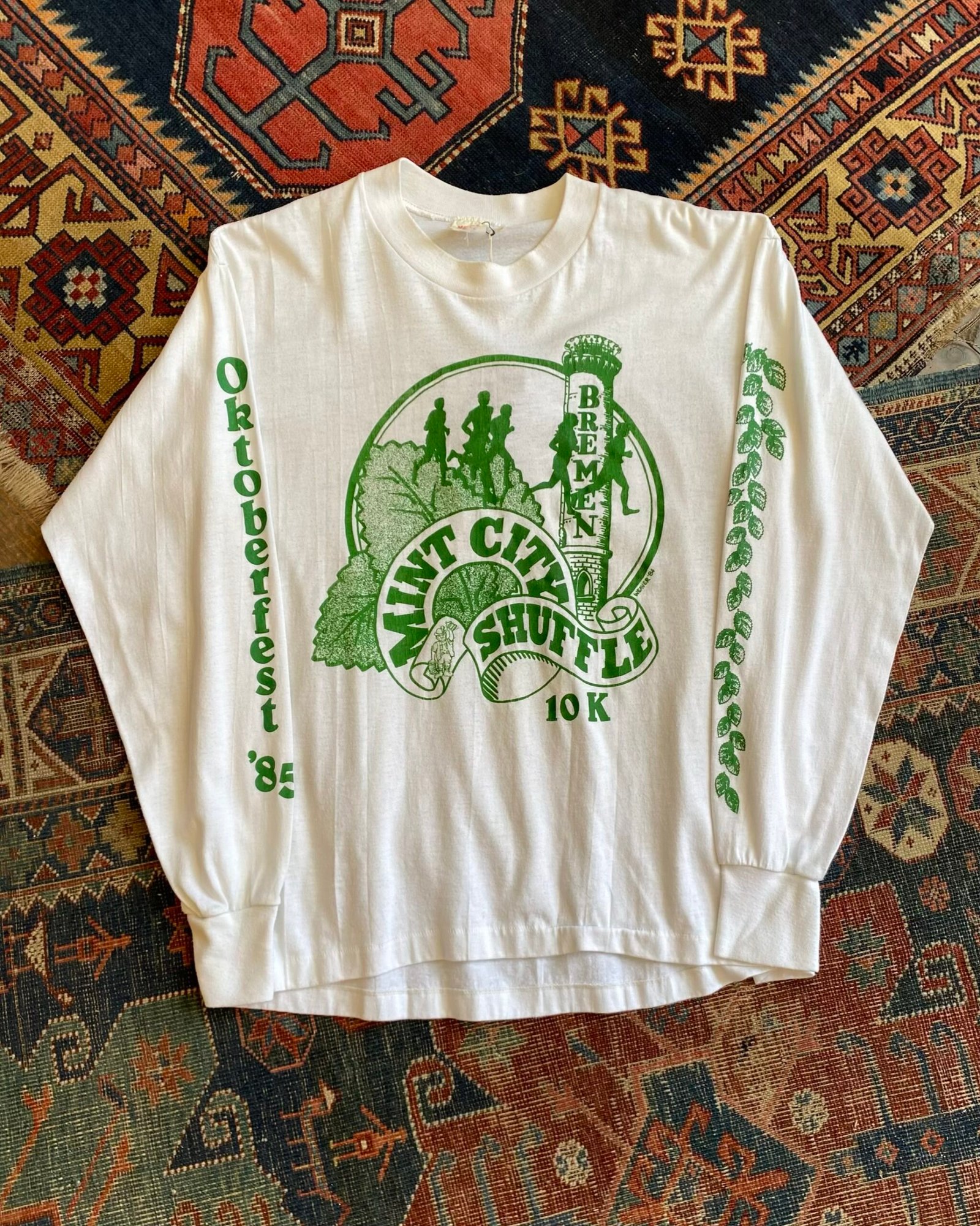 1985 Mint City Shuffle Vintage Single Stitch Tee. Size Medium.
