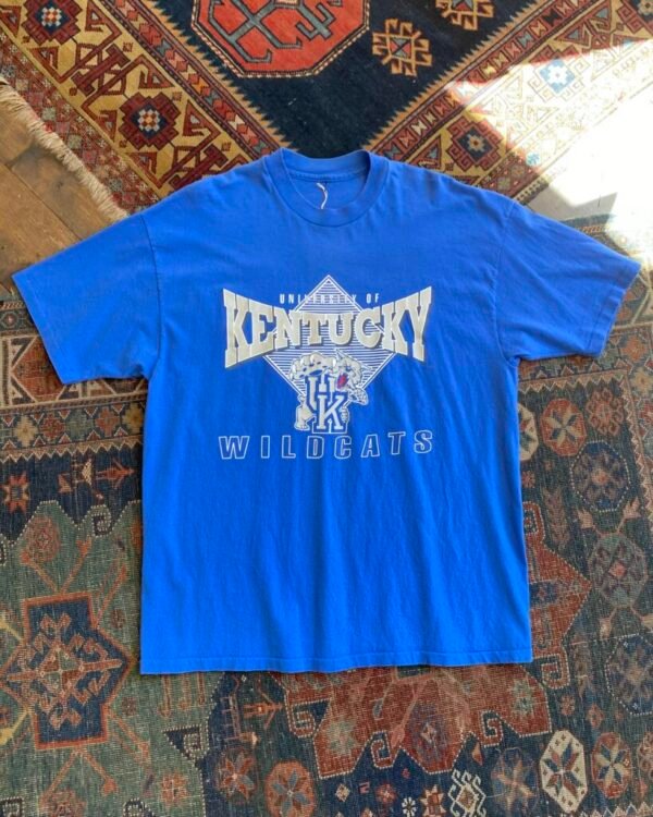 1990s Kentucky Wildcats Vintage Single Stitch Tee. Size XL.
