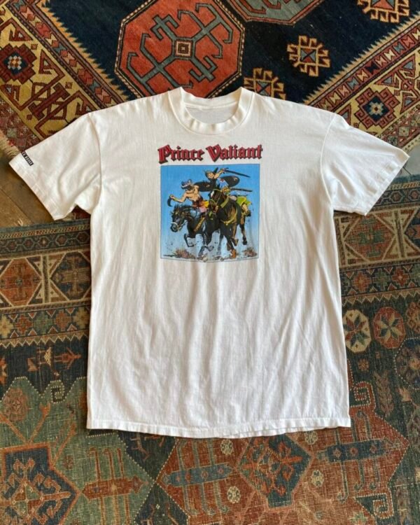 Rare & Collectible Mid 90s Prince Valiant Fantagraphics Promo Single Stitch Tee. Size XL.